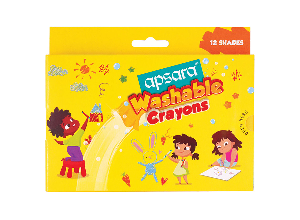 Washable Crayons - Hindustan Pencils